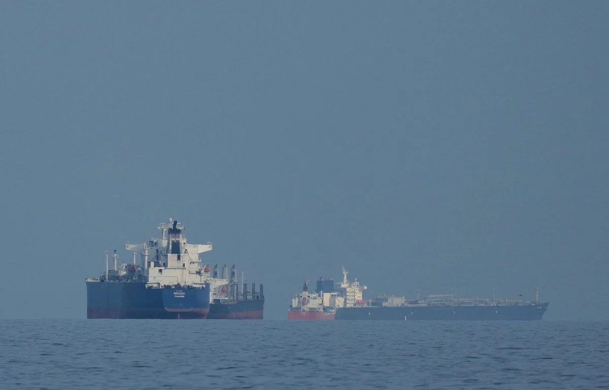 1200x768 des petroliers et des cargos s alignent dans le detroit d ormuz depuis mina al fajer aux em