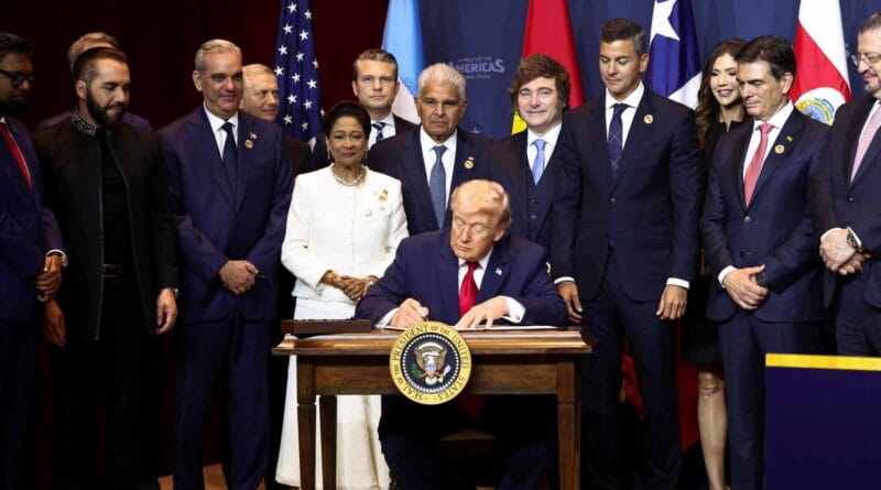 Trump recognizes the Delcy Government in Venezuela and assures that Cuba is "in its last moments of life"