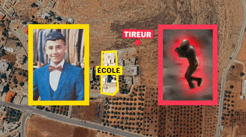 VIDEO INVESTIGATION - In the West Bank, a teenager killed in front of his school