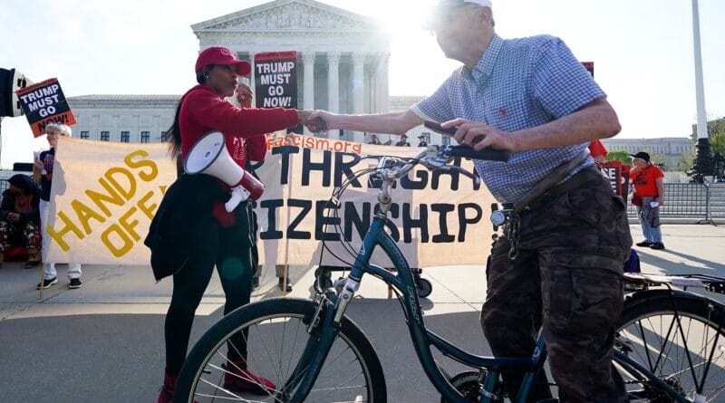 In the United States, the questioning of land law desired by Donald Trump seems to leave the Supreme Court skeptical