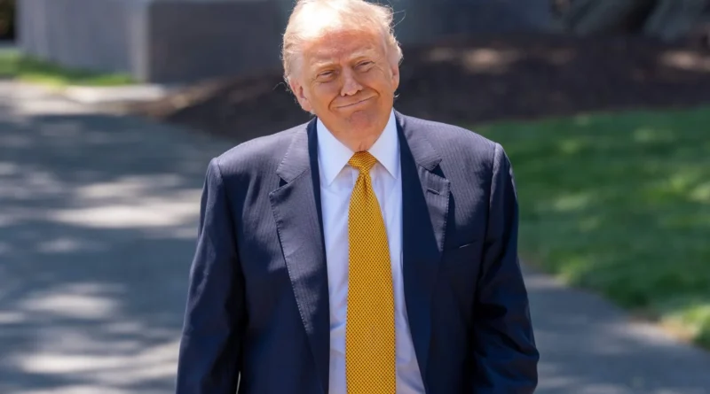 In a drawing, Trump sees Venezuela as the “51st state” of the United States
