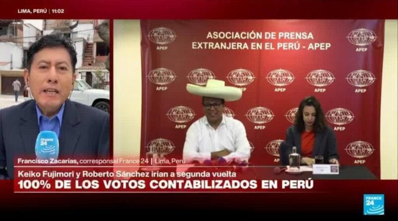 Keiko Fujimori and Roberto Sánchez would face each other in the runoff in Peru; confirmation from the JNE is missing