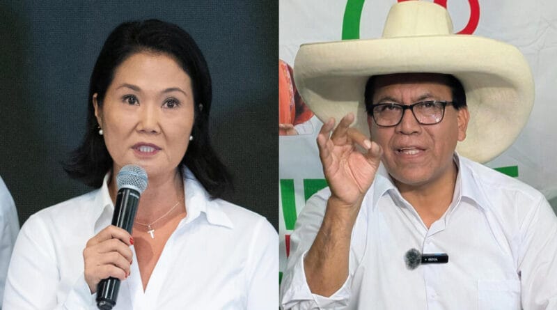 Peru makes electoral results official and Renovación Popular announces that it will challenge them
