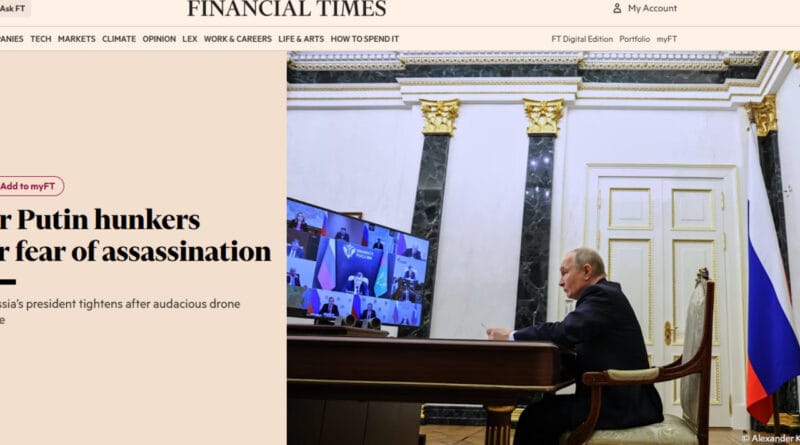 In the Kremlin, Vladimir Putin increasingly isolated? - In the press