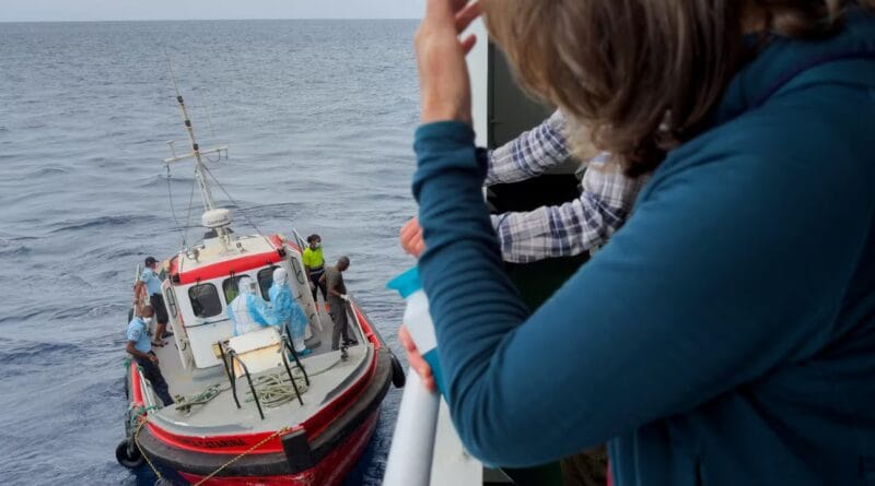 the WHO judges the risk of contamination for the passengers and crew of the MV “Hondius” to be “moderate”