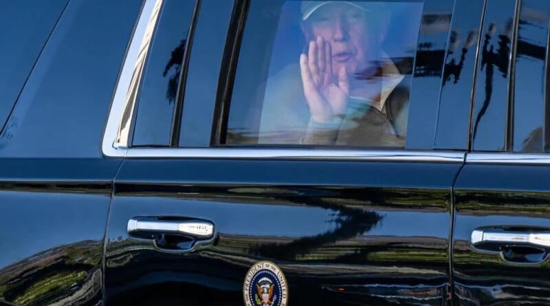 The American Dream; Trump's doctored 'Make America Great Again'