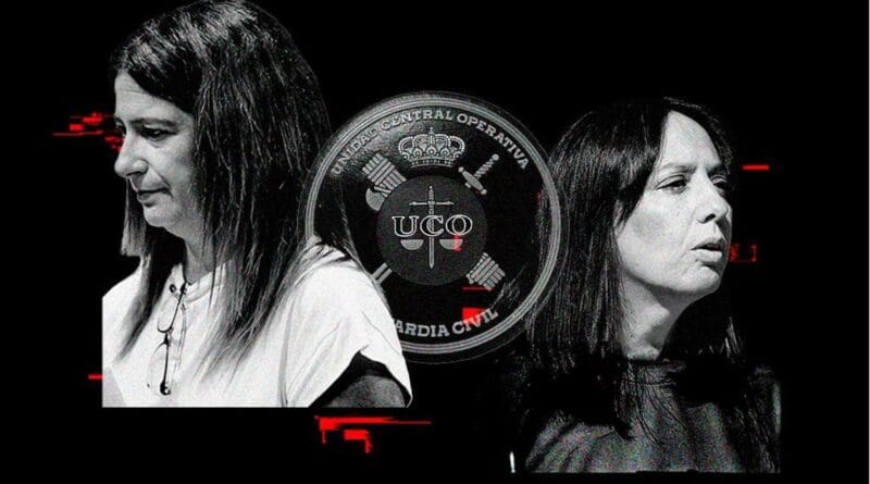 The audios show the closeness of Leire and the director of the Civil Guard