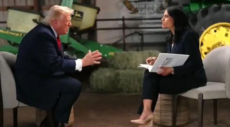 Trump abandons an interview after his accusations of electoral fraud are refuted: "You are stupid or corrupt"