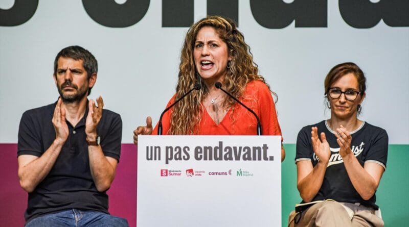 Sumar opens the door to "temporary alliances" with independentists after Rufián offered to lead the movement