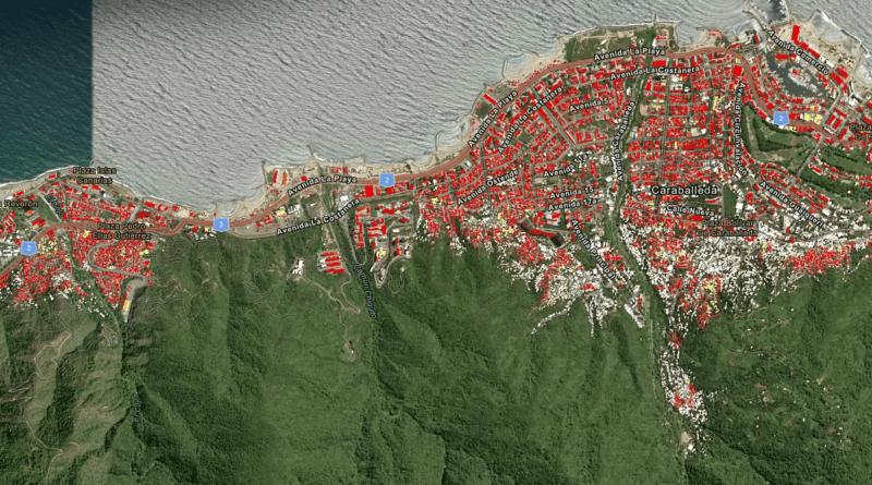 Some 59,000 buildings affected in Venezuela by the earthquake, according to a first evaluation by NASA