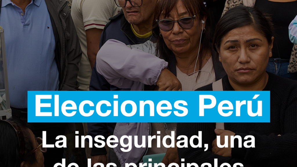 WORLD NEWS: Insecurity, one of the main concerns of Peruvians facing the runoff 4 FORMATO 1 16