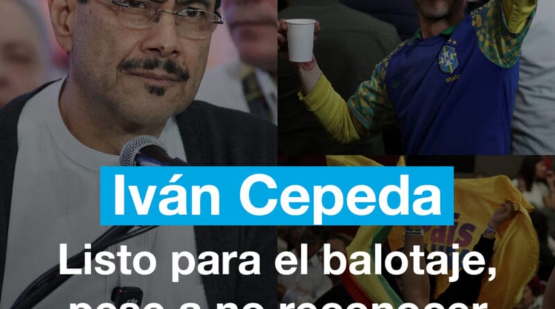 Iván Cepeda: ready for the runoff, despite not recognizing the result of the pre-count
