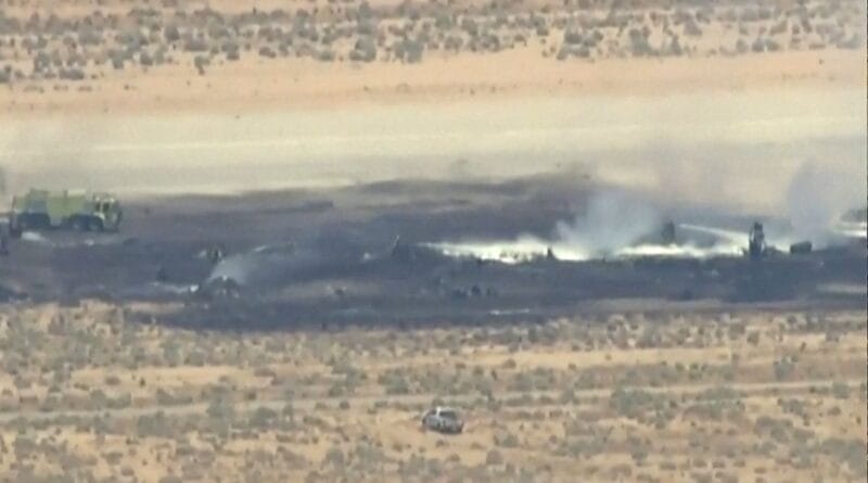At least eight US service members have died when a B-52 Stratofortress plane crashes in California