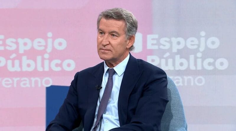 Feijóo promises "a law for the unborn conceived, at the national level", like the one approved by Ayuso in Madrid